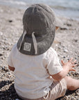 GOTS Organic Sun Hat - Caramel - UPF 50+
