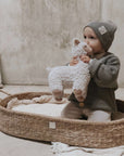 GOTS Organic Knit Cardigan - Khaki - SALE