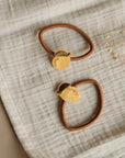 Hair Ties - Pure Lemon - Pack of 2