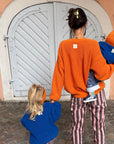 GOTS Organic Mum Knit Pulli - Pumpkin Orange