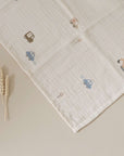 GOTS Organic Muslin Swaddle Set - Little Driver/Caramel - SALE