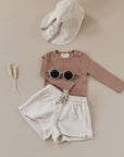 GOTS Organic Terry Shorts - Sand