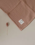 GOTS Organic Muslin Swaddle Set - Little Farm/Walnut - SALE