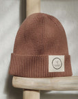 GOTS Organic Knit Beanie - Walnut - S A L E