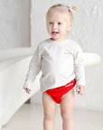 Sustainable Swimming Trunk - Red