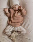 Organic Teddy Booties - Cream - SALE