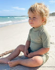 UV Romper - Khaki (UV Standard 801)