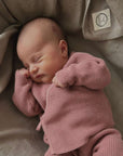 GOTS Organic Knit Blanket - Caramel - SALE
