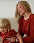 Family Sweatshirt - MUM - Vintage Red - SALE
