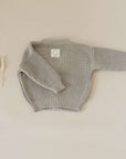 GOTS Organic Knit Cardigan - Khaki - SALE
