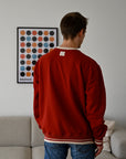 Family Sweatshirt - DAD - Vintage Red - SALE