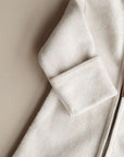 Organic Fleece Overall - Light Beige Melange