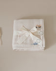 GOTS Organic Muslin Swaddle - Little Driver - 120x120cm - SALE