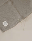 GOTS Organic Muslin Swaddle Set - Pure Lemon/Khaki - SALE
