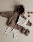 Organic Teddy Shoes - Mocha - SALE