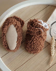 Teddy Booties - Chocolate