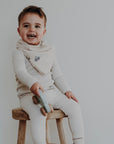 GOTS Organic Muslin Swaddle Set - Little Driver/Caramel - SALE