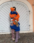 GOTS Organic Mum Knit Pulli - Pumpkin Orange