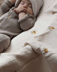 Organic Muslin Swaddle - Pure Lemon - 120x120cm - SALE