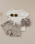 GOTS Organic Terry Shorts - Caramel