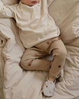 Organic Rib Leggings - Pure Apple - SALE
