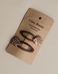 Hair Clips - Little Hedgehogs - Pack of 2