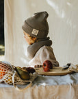 GOTS Organic Knit Beanie - Khaki