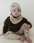Organic Rib Scarf - Leo