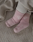 Organic Socks - Rose