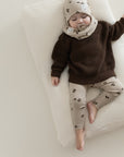 Organic Rib Leggings - Leo