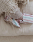 Vegan Shoes - Pastel Stripes