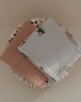 GOTS Organic Muslin Swaddle Set - Little Farm/Walnut - SALE