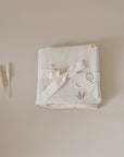 GOTS Organic Muslin Swaddle - Wildflowers -120x120cm - SALE