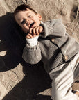 GOTS Organic Knit Cardigan - Khaki - SALE