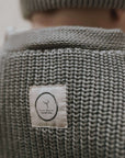 GOTS Organic Knit Cardigan - Khaki - SALE