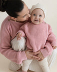 GOTS Organic MUM Knit Pulli - Candy Pink - Limited Edition!