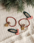 Hair Ties - Candy Cane - Pack of 2