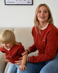 Family Sweatshirt - MUM - Vintage Red - SALE