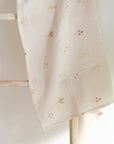 GOTS Organic Muslin Swaddle - Wildflowers -120x120cm - SALE