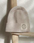 GOTS Organic Knit Beanie - Sand