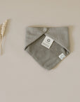 Organic Muslin Bibs - Khaki/Sand - SALE