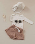 Organic Terry Shorts - Black