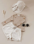 GOTS Organic Terry Shorts - Sand