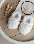 Vegan Shoes - Isii_bla X Cosy Roots - Teddy Shoes - Milk