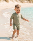 UV Romper - Khaki (UV Standard 801)