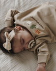 GOTS Organic Family Sweatshirt - Oatmilk - Cosy Winter