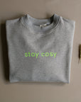Family Sweatshirt - Mum - Grey Melange