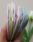 Organic Thin Knit Beanie - Seagrass