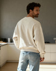 Family Sweatshirt - DAD - Sand