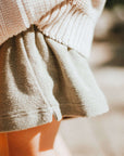 GOTS Organic Terry Shorts - Khaki